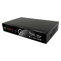 TNTSTAR TNT-X8 Nouveau Récepteur TV Satellite Combo DVB-S2X/T2/C Intégré V8 Décodeur TNT et Satellite Walkie-Talkie Décodeur de Tonalité
