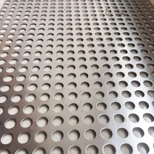 Lámina Metálica Perforada de Diseño Moderno para Ventanas y Puertas de Hotel, Material de Malla de Acero Inoxidable y Aluminio Resistente al Fuego - Product Image 2