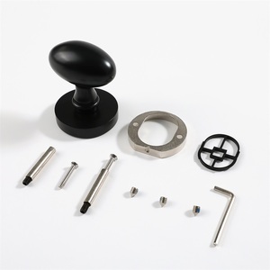 Manopola <span class=keywords><strong>Vintage</strong></span> in ottone spazzolato antico manopola porta di lusso in ottone massiccio passaggio maniglia manopole per mobili maniglie - Product Image 5