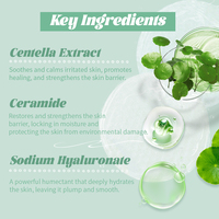Tampons de toner de beauté de formule CICA-Ceramide hydratants directs d'usine pour hommes et femmes