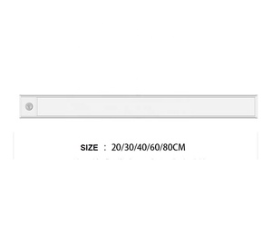 Đèn <span class=keywords><strong>LED</strong></span> Tủ Cảm Biến Chuyển Động Không Dây Thanh Đèn Ngủ Gắn Không Dây Có Thể Sạc Lại Bằng USB PIR Cho Tủ, Nhà Bếp - Product Image 3