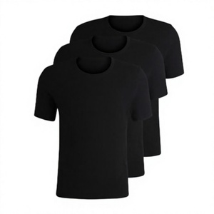 เสื้อยืดเจอร์ซีย์ผู้ชาย A6402 ผ้าฝ้าย 100% น้ำหนัก 200 กรัม แบบเรียบ สำหรับสกรีนลาย - Product Image 1