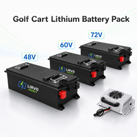 Kit de conversion de batterie de chariot de golf au lithium 48V, batterie au lithium 72V 100Ah pour chariot de golf, garantie de 10 ans et assistance technique
