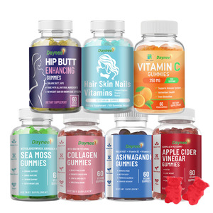 Caramelle Gommose alla Vitamina C, Collagene e Aceto di Mele, Keto Pre-Allenamento, Biotina per Crescita di <span class=keywords><strong>Capelli</strong></span>, Pelle e Glutei - Product Image 1