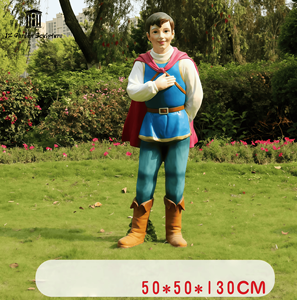 Scultura da Esterno Grande in Resina di Fibra di Vetro, Cartone Animato <span class=keywords><strong>Principessa</strong></span> Biancaneve e i Sette Nani - Product Image 4
