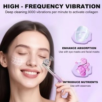 Masseur oculaire électrique à micro-courant, thérapie par lumière colorée, appareil de beauté anti-âge, anti-rides, outil de soin de la peau portable