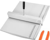 Machine à plier le papier multifonctionnelle manuelle : machine à plier et à découper