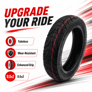 Accessoire de pneu tubeless haute performance 9,5x2 conçu pour les trottinettes électriques M365 <span class=keywords><strong>Ninebot</strong></span> <span class=keywords><strong>E22</strong></span> E25 E45 - Product Image 6