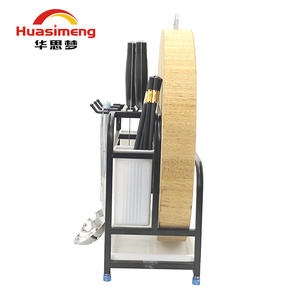 Huasimeng - Juego de 13 piezas de acero inoxidable para cocina, apto para lavavajillas, con soporte para cuchillos, tabla de cortar, soporte para palillos, almacenamiento multifuncional - Product Image 3