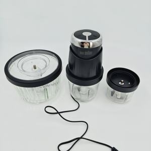 Nouvelle maison électrique trois-en-un verre <span class=keywords><strong>hachoir</strong></span> à <span class=keywords><strong>viande</strong></span> haute puissance hacher farce machine de cuisson usine de gros - Product Image 6