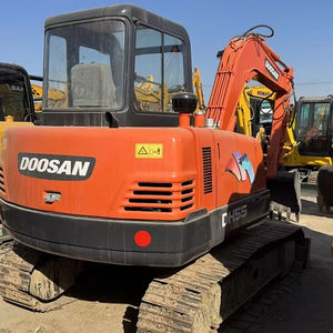 Venta caliente venta de la marca coreana Doosan DH55 5 toneladas Mini excavadora utilizada en buen funcionamiento con bajas horas de trabajo - Product Image 1