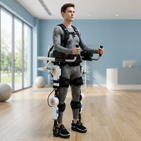 Exosquelette portable avec ajustement intelligent de la posture pour la position debout et assise, entraînement musculaire des jambes sans effort