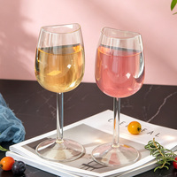 Flûtes à vin en verre soufflé à la main, demi-verres, durables, élégantes, luxueuses, modernes, tendance, cadeau de mariage