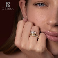 Anneaux en argent sterling 925 de luxe pour fiançailles, bijoux fins plaqués or, solitaire incurvé, zircon taille marquise pour femmes
