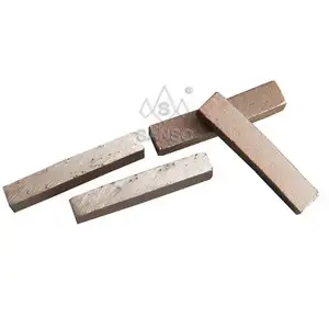 SANSO Hot Press Marble Cutting Diamond Sintered Segment Professional Diamond Segments For Multi-blade Single Blade Frame Saws C