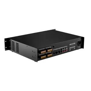 XIDLY-Pa 4ch Audio Power Mixer Verstärker 100V Beschallung system 6 Zone