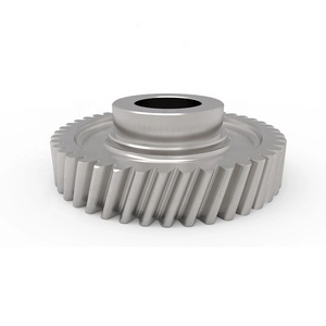 Engranajes de Piñón Pequeños Mecanizados por CNC de Precisión Personalizados OEM, Engranajes Cónicos de Acero Inoxidable y Latón para Componentes de Transmisión de Maquinaria - Product Image 2