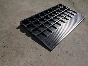 Rampa de Goma Reciclada para Ruedas Pequeñas, para Uso en Interiores y Exteriores, con Capacidad de 15 kg, Diseñada para Robots Aspiradores y Sillas de Ruedas - Product Image 5