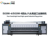 Impresora de Gran Formato con 4 o 8 Cabezales, Impresora Textil Digital de 3.2m, Impresora de Sublimación Textil Directa en Tela para Banderas