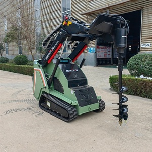 Offre Spéciale bon marché prix Skid Steer roue/piste Mini Skid Steer Stump Grinder à vendre - Product Image 3