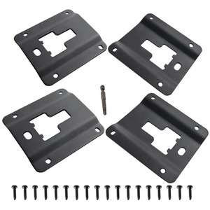 Kit de plaque de montage en aluminium pour camion, ensemble de 4 pièces avec vis pour Ford F-150 2015-2021 - Product Image 3
