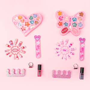 Ensemble de cosmétiques lavables pour filles S&Li, kit de <span class=keywords><strong>maquillage</strong></span> pour enfants, coffret de beauté pour enfants, <span class=keywords><strong>jouet</strong></span> en plastique de mode, vente en gros, marque privée OEM/ODM - Product Image 1