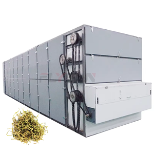 Séchoir à bande maillée pour fleurs de chèvrefeuille, professionnel, à économie d'énergie, facile à utiliser, pour le traitement des fleurs. - Product Image 1
