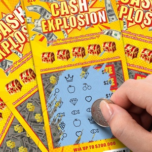 Lotto Jackpot Win Millions <b>Scratch</b> Lottery Card Digital Printing <b>Scratch</b> Card Custom Lottery <b>Scratch</b> Tickets - Product Image 1