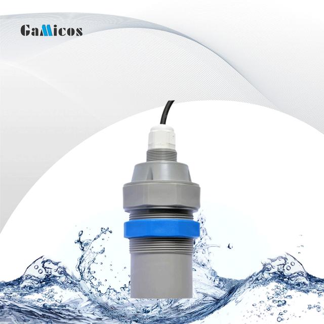 GUT741 Industrial Non Contact 4-20ma Modbus Rs485 Liquid diesel Oil Water Fuel tank Ultrasonic Level Sensor