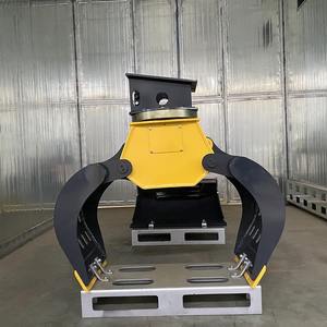 Монде экскаватор Сортировка гидравлический камень квадратный снос Грейфер Гидравлический вращающийся грейфер - Product Image 2