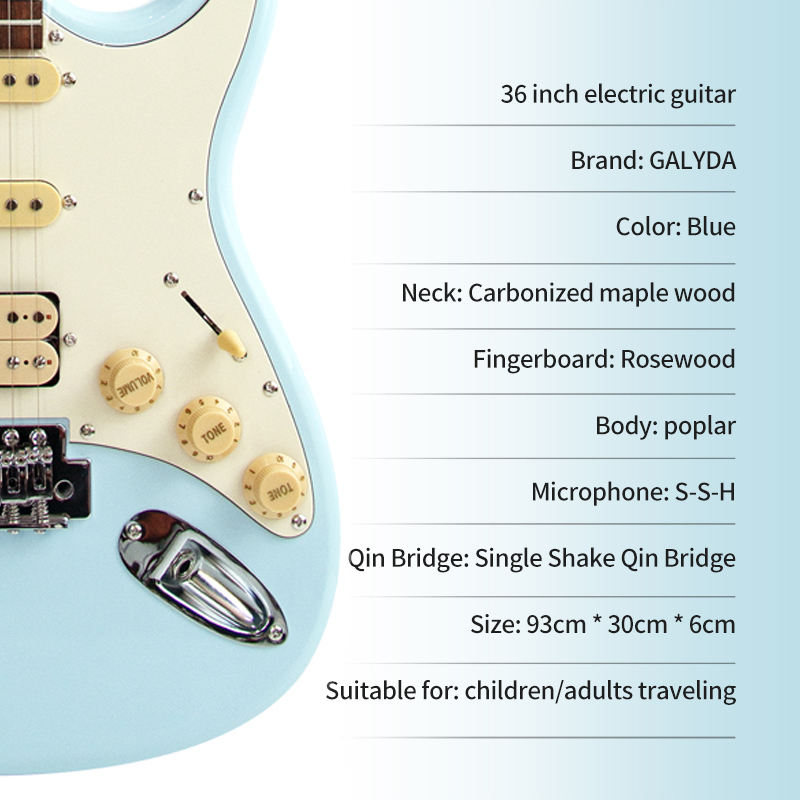 Electric guitar for kids - Blue