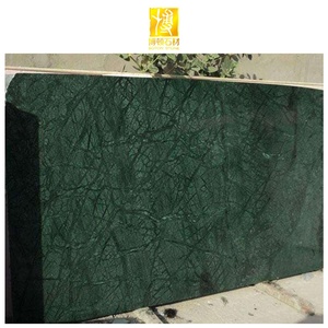 Dalles de <span class=keywords><strong>sol</strong></span> polies en pierre naturelle BOTON STONE <span class=keywords><strong>pour</strong></span> extérieur, comptoir de cuisine en granit vert veiné d'Inde - Product Image 5