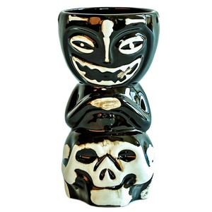 Taza de Cerámica Estilo Hawaiano Retro, de Lujo Ligero, Vintage, con Diseño de Cara de Zombie, para Cócteles Tiki, Vaso Creativo para Beber - Product Image 5