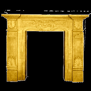 Repisa de Chimenea Estilo Provincial Francés, Exquisitamente Tallada, Decorativa, con Elegantes Productos de Piedra para Jardín - Product Image 3