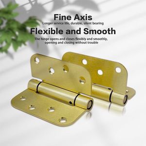 Modern Design Iron Metal <b>Spring</b> Butt Hinge Adjustable Soft Close <b>Door</b> & Window Closer Hinges Made of Plastic and Steel - Product Image 4