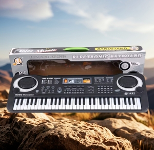คีย์บอร์ด MQ-6106 61 คีย์ 6 <span class=keywords><strong>เพลง</strong></span>เดโม 16 เสียง รุ่นขายดี มีหลายแบบให้เลือก - Product Image 3