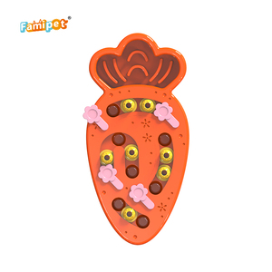 Famipet özel yeni havuç tasarım yavaş besleyici zenginleştirme tedavi dağıtım köpek oyuncak interaktif köpek bulmaca oyuncak - Product Image 5