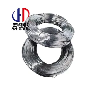 china factory Zinc Coated Hot Dipped Galvanised Wire Rod High Tensile High Carbon Galvanized Steel Wire