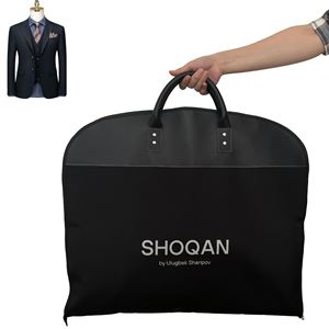 Wholesale Luxury Custom <b>Large</b> <b>Zip</b> Lock Oxford Garment <b>Bag</b> for Men Hanging Fashion Pu Leather Hanging Leather Garment <b>Bag</b> - Product Image 3