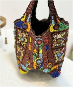 Bolso de Mano con Cuentas Hecho a Mano, con Bordado Fino, para Mujer, Disponible al Mejor Precio - Product Image 3