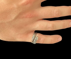 Anillo <span class=keywords><strong>de</strong></span> cola <span class=keywords><strong>de</strong></span> ciempiés <span class=keywords><strong>de</strong></span> moda, anillo <span class=keywords><strong>de</strong></span> alienígena ajustable <span class=keywords><strong>de</strong></span> acero inoxidable, joyería <span class=keywords><strong>de</strong></span> <span class=keywords><strong>Rock</strong></span> <span class=keywords><strong>And</strong></span> <span class=keywords><strong>Roll</strong></span>, regalo único, anillo <span class=keywords><strong>de</strong></span> calle gótica - Product Image 3