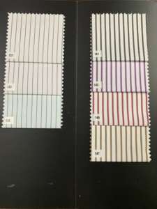 Tissu d'entreprise de rayure de la matière première NX 58 "tissu de polyester de largeur pour des vêtements - Product Image 2