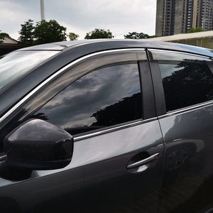 Déflecteurs de vitres latérales de voiture compatibles avec Mazda CX-5 2017-2021, pare-pluie, 4 pièces - Product Image 1