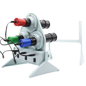 Demonstration apparatus for synthesizing the three primary colors of light: red, green, and blue light sources to synthesize - Product Image 2