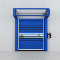 Porte à enroulement rapide en spirale isolante en alliage d'aluminium, garantie 1 an - Prix usine abordable pour entrepôt