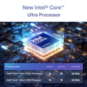 Nouveau PC portable professionnel AI ZBook Firefly 16 G11 2026 en gros, Intel Core Ultra 7, 16 Go DDR5, SSD 1 To, station de travail mobile OLED en métal - Product Image 2