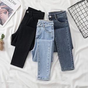 Wholesale New Fashion <strong>Women</strong> Stretch Denim Pencil <strong>Jeans</strong> Stretch <strong>Elastic</strong> Trousers Pants High <strong>Waist</strong> Lady Girls Casual <strong>Jeans</strong> - Product Image 1