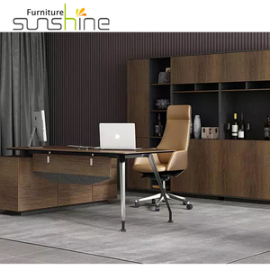 Escritorio personalizable para Presidente Ejecutivo de la serie de muebles de oficina - Product Image 4