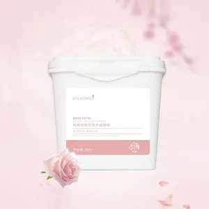 Organic Rose Petals Essential Mask Powder Removes Pigmentation and Freckles Whitening Face SkinCare Jelly Mask