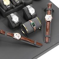 Présentoirs de Vitrine GZowin Personnalisés pour Bijoux avec Éclairage LED pour Présentations Commerciales Multi-catégories - Durables et Faciles à Nettoyer